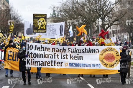 Kazaguruma-Demonstration in Berlin