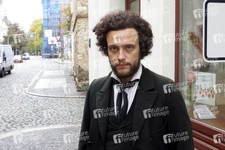 Dreharbeiten zum Kinofilm 'Der junge Karl Marx' in Görlitz