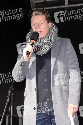 Protestaktion 'GemeinsamZukunft! Es reicht!' in München