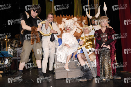 Generalprobe von 'Siegfried - Götterschweiß und Heldenblut' in Haar