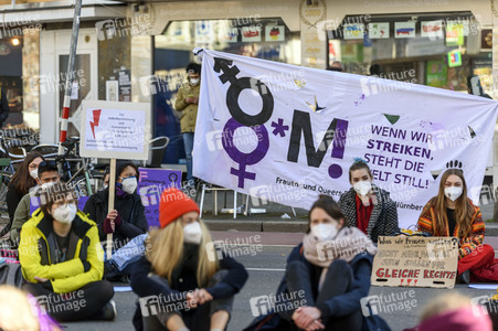 Weltfrauentag Demo in Nürnberg