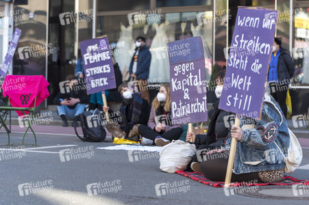 Weltfrauentag Demo in Nürnberg