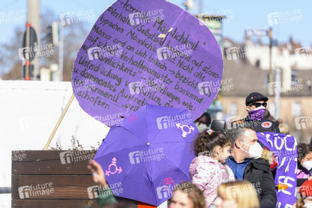 Weltfrauentag Demo in Nürnberg