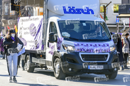 Weltfrauentag Demo in Nürnberg