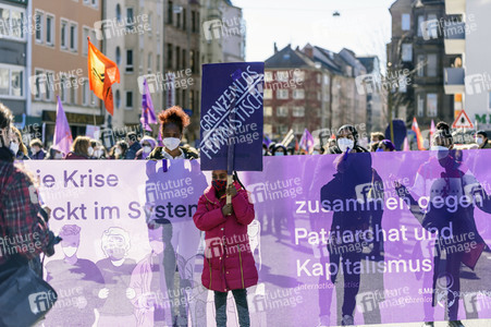 Weltfrauentag Demo in Nürnberg