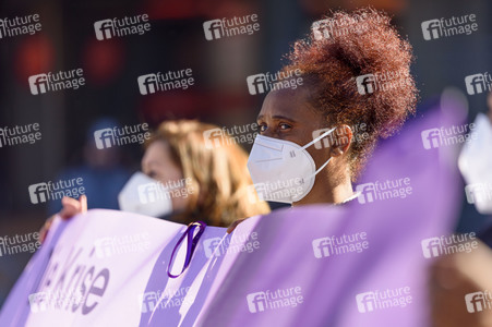 Weltfrauentag Demo in Nürnberg