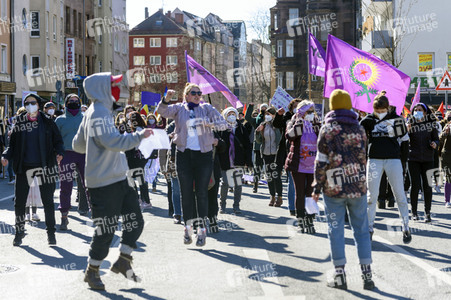 Weltfrauentag Demo in Nürnberg