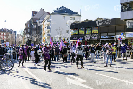 Weltfrauentag Demo in Nürnberg