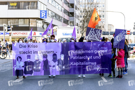 Weltfrauentag Demo in Nürnberg