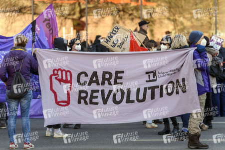 Weltfrauentag Demo in Nürnberg