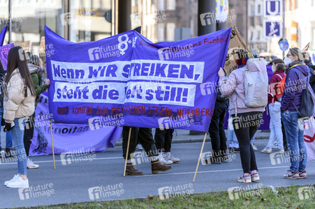 Weltfrauentag Demo in Nürnberg