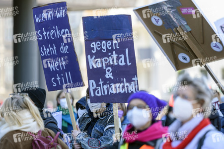 Weltfrauentag Demo in Nürnberg