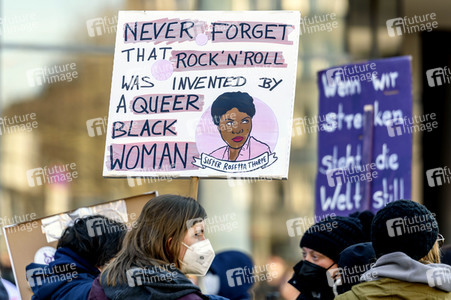Weltfrauentag Demo in Nürnberg