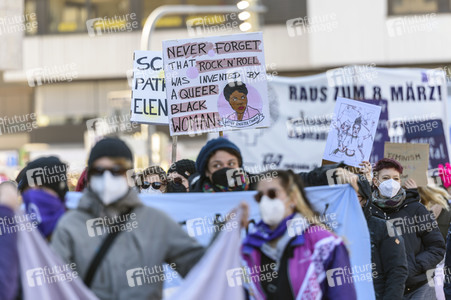 Weltfrauentag Demo in Nürnberg