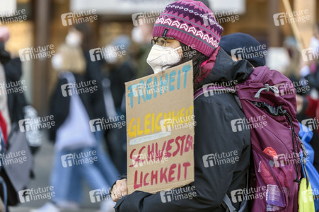 Weltfrauentag Demo in Nürnberg