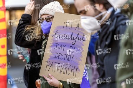 Weltfrauentag Demo in Nürnberg