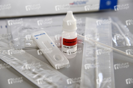 Corona Schnelltest Präsentation in München