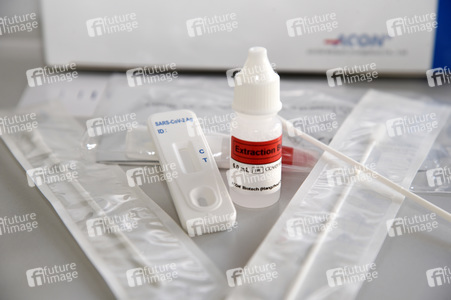 Corona Schnelltest Präsentation in München