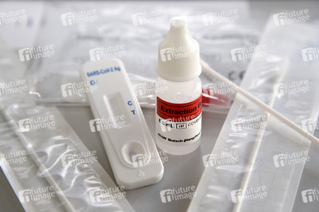 Corona Schnelltest Präsentation in München