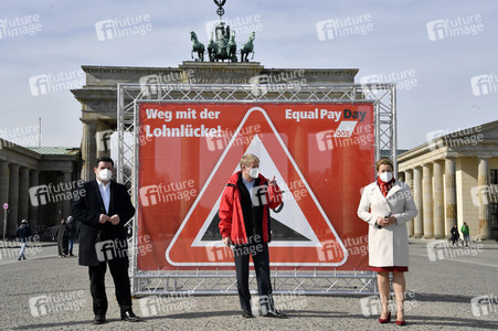 DGB-Aktion zum Equal Pay Day in Berlin