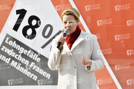 DGB-Aktion zum Equal Pay Day in Berlin