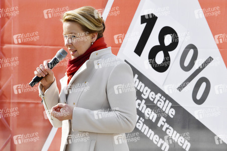 DGB-Aktion zum Equal Pay Day in Berlin