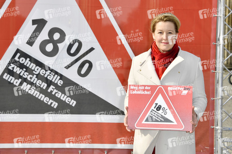 DGB-Aktion zum Equal Pay Day in Berlin