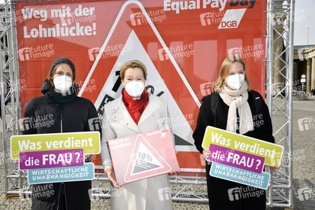 DGB-Aktion zum Equal Pay Day in Berlin
