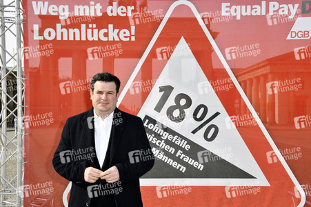 DGB-Aktion zum Equal Pay Day in Berlin