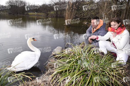 Photoshooting mit Sebastian Feicht und Barbara Weinzierl in München
