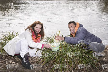 Photoshooting mit Sebastian Feicht und Barbara Weinzierl in München