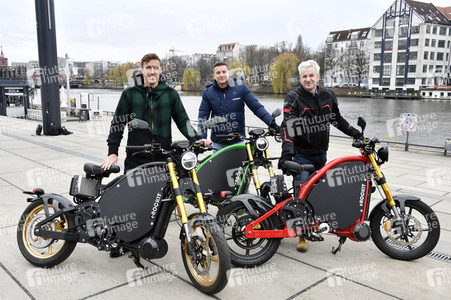 Fototermin mit Max Kruse und Aaron Troschke in Berlin
