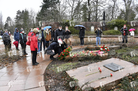 Gedenken an Karl Liebknecht und Rosa Luxemburg in Berlin
