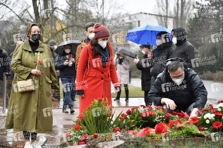 Gedenken an Karl Liebknecht und Rosa Luxemburg in Berlin