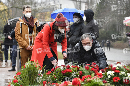 Gedenken an Karl Liebknecht und Rosa Luxemburg in Berlin