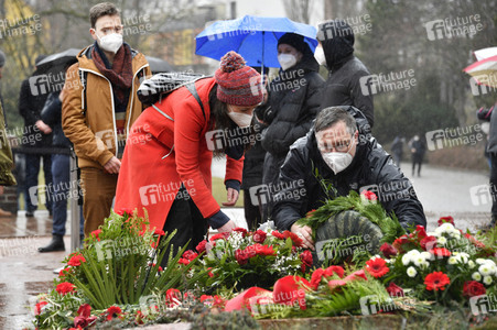 Gedenken an Karl Liebknecht und Rosa Luxemburg in Berlin