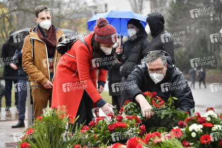 Gedenken an Karl Liebknecht und Rosa Luxemburg in Berlin