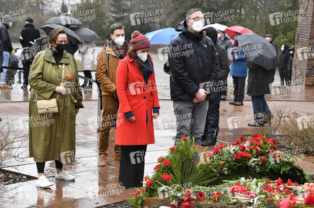 Gedenken an Karl Liebknecht und Rosa Luxemburg in Berlin