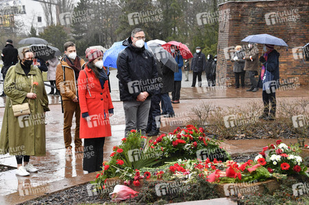 Gedenken an Karl Liebknecht und Rosa Luxemburg in Berlin