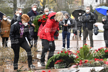 Gedenken an Karl Liebknecht und Rosa Luxemburg in Berlin