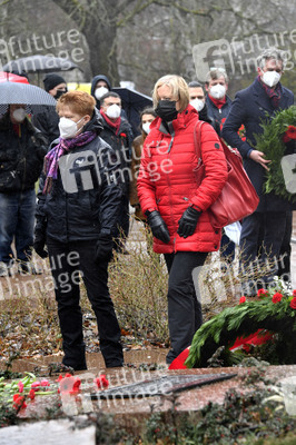 Gedenken an Karl Liebknecht und Rosa Luxemburg in Berlin