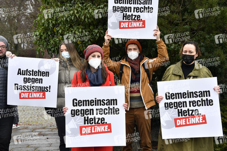 Gedenken an Karl Liebknecht und Rosa Luxemburg in Berlin