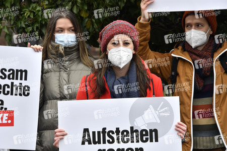 Gedenken an Karl Liebknecht und Rosa Luxemburg in Berlin