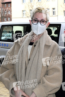Ankunft zur TV-Aufzeichnung der Talkshow 'Riverboat' in Leipzig