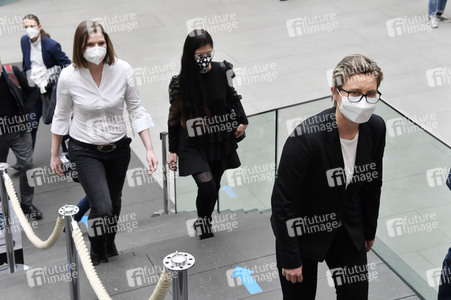 Bundespressekonferenz der Partei Die Linke in Berlin