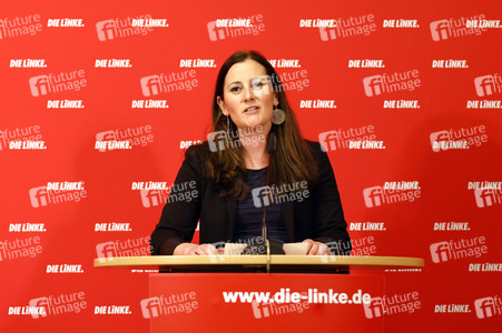 Pressestatement von Janine Wissler in Berlin