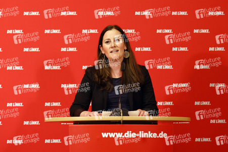 Pressestatement von Janine Wissler in Berlin