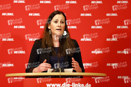 Pressestatement von Janine Wissler in Berlin