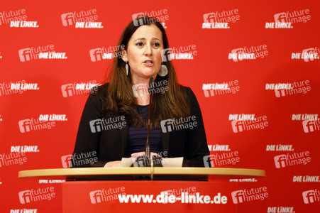 Pressestatement von Janine Wissler in Berlin