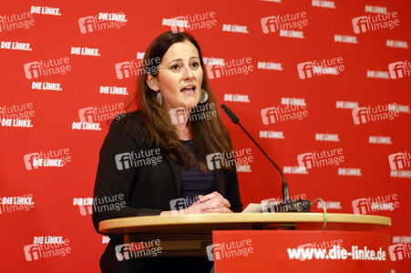 Pressestatement von Janine Wissler in Berlin